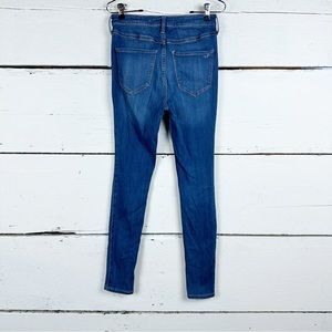 Hollister Medium Blue Ultra High-Rise Skinny Jeans